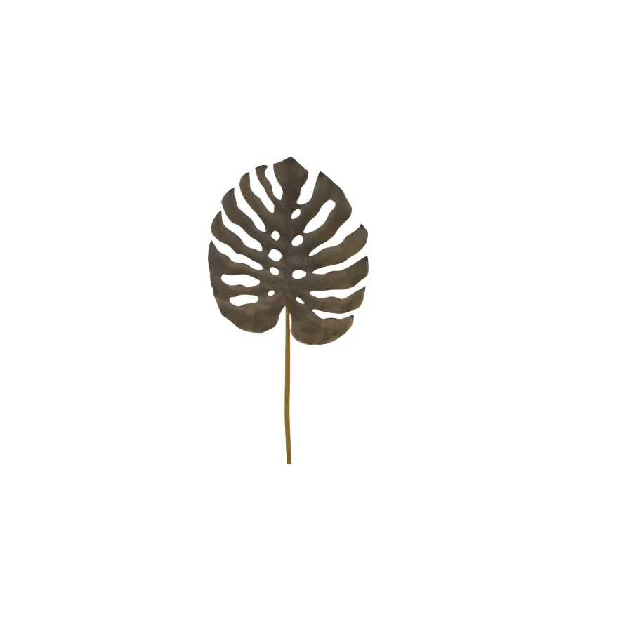 Monstera Leaf, 50x3x115cm, Black — catalogue product